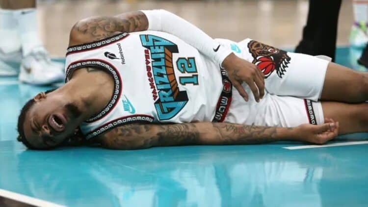 Memphis' Morant faced a bad injury during game