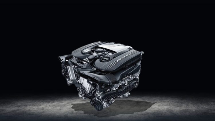 Mercedes secret new engine