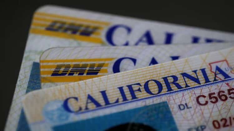Driving license renewal in California
