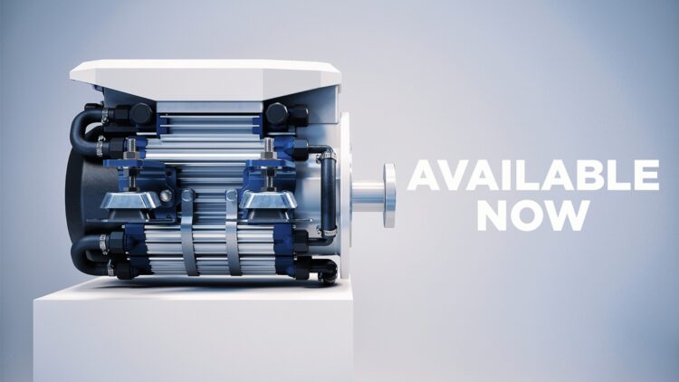 New electric boat motor