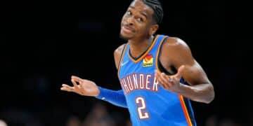 Shai Gilgeous-Alexander named 2k26 cover