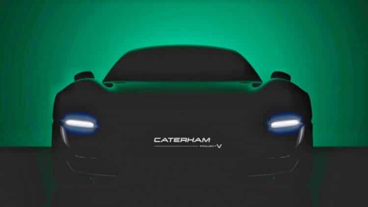 Caterham's all-electric sports car