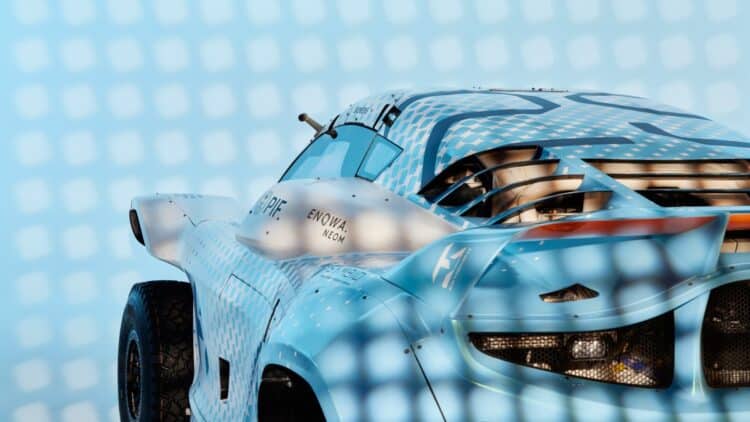 Hydrogen-powered car