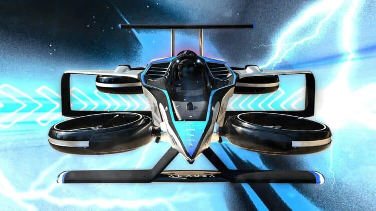 Flying car Formula 1