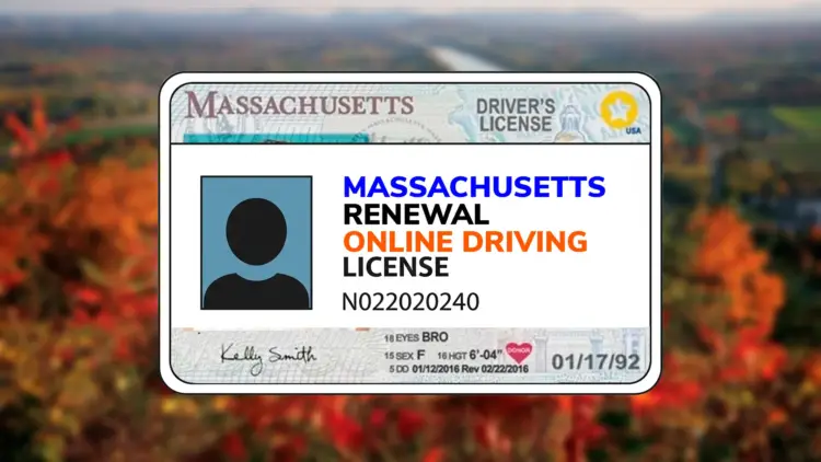 driving license renewal in Massachusetts